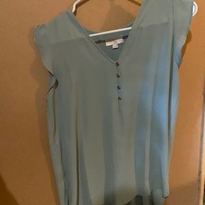 Teal Loft blouse, Brand new, never worn!